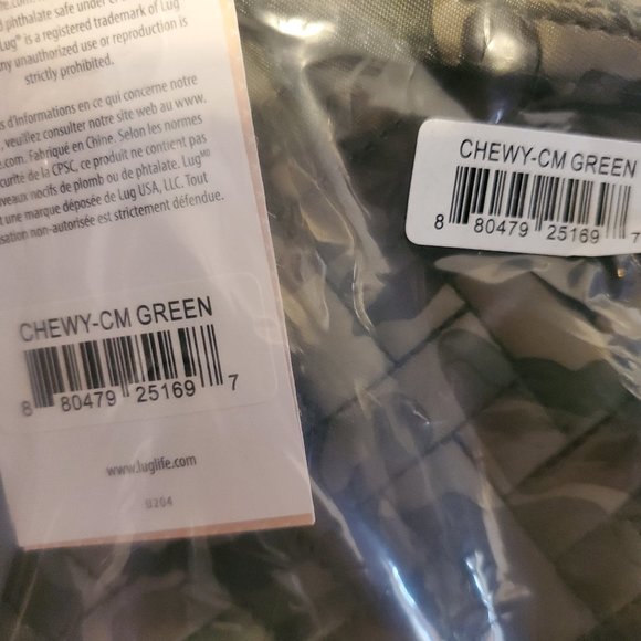 NEW Lug Chewy Insulated Lunch Tote Camo Green - Picture 4 of 5